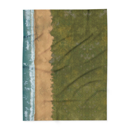 FeltPro™ Landing Beach — Amphibious Assault Wargame Mat | Pacific &amp; Tropical