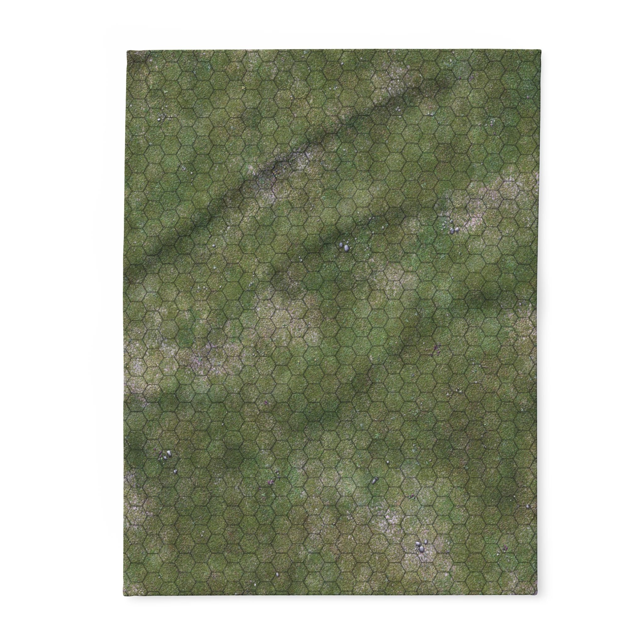 Grasslands Hex Battle Mat — FeltPro™ Cloth