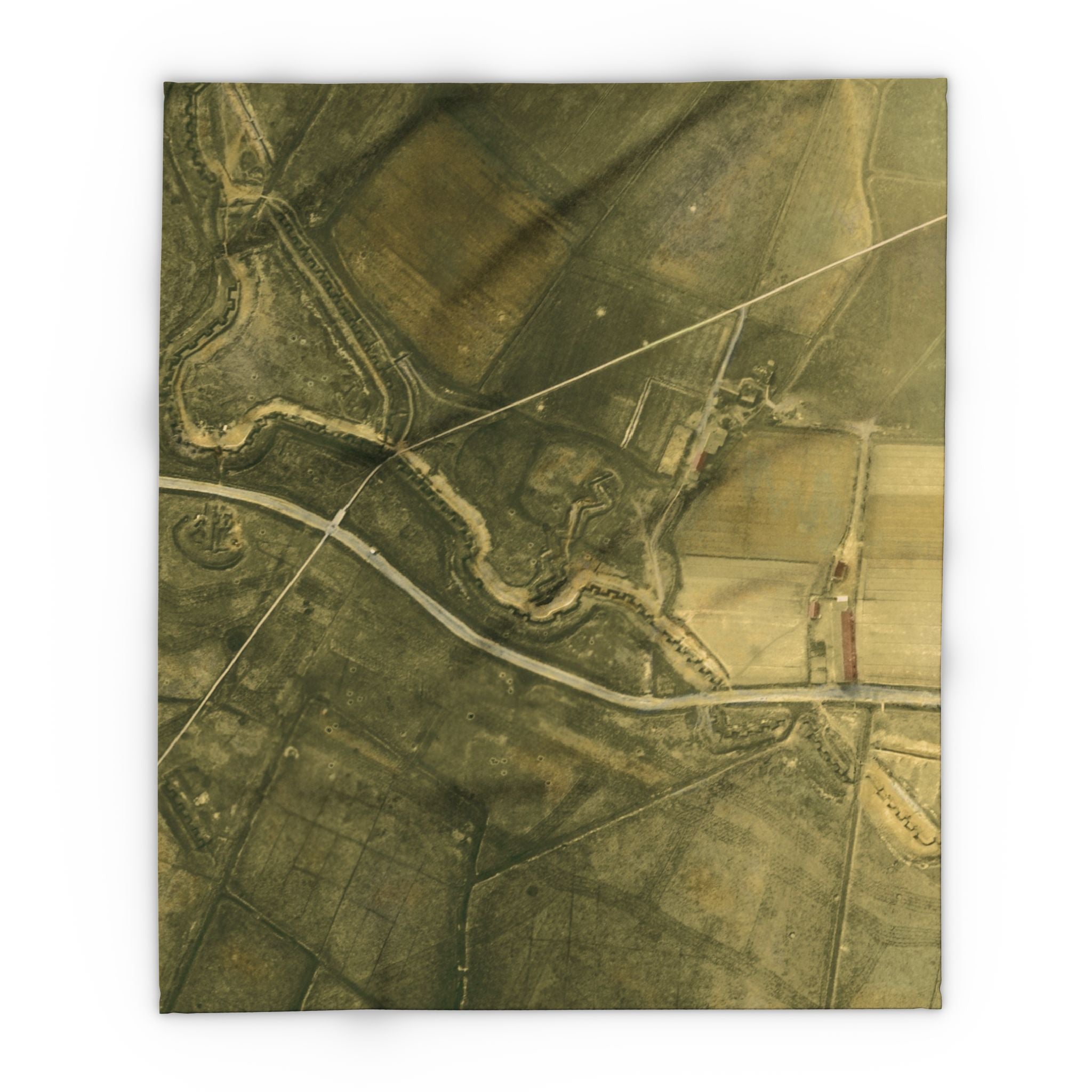 FeltPro™ The Salient — WWI Aerial Combat Wargame Mat | Western Front