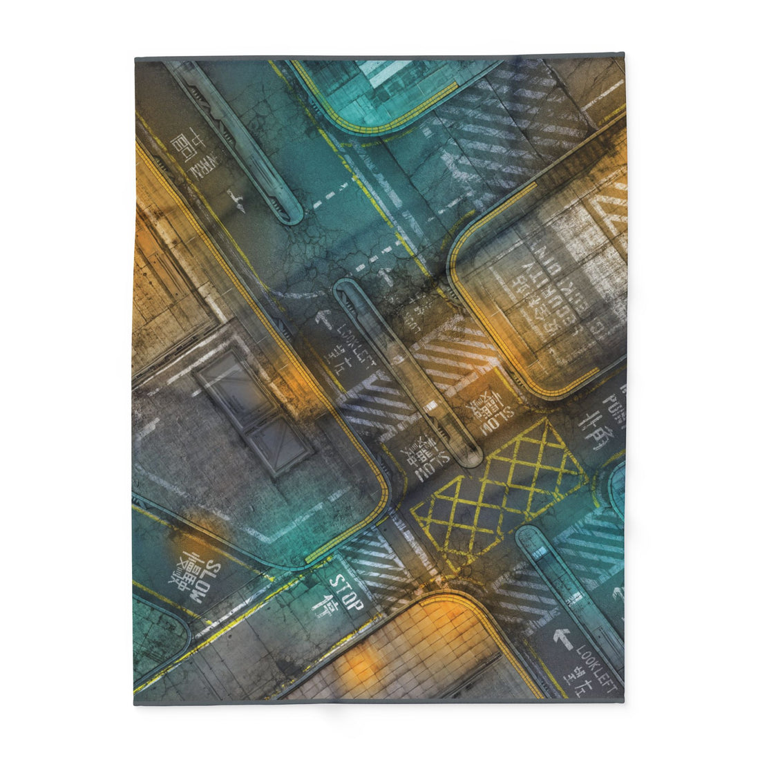 NEO-Tokyo FeltPro™ Cloth Battle Mat