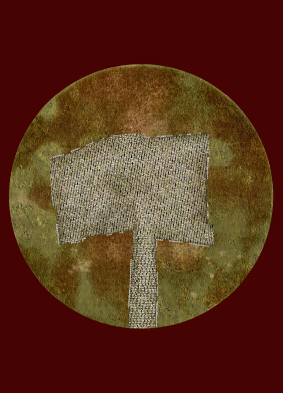 FeltPro™ Court Yard 1490 Doom Game Mat