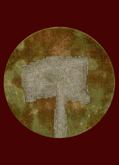 FeltPro™ Court Yard 1490 Doom Game Mat