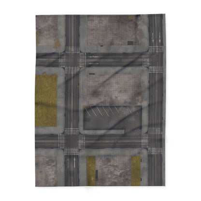 FeltPro™ Precinct — Modern City Street Wargame Mat | 28mm–32mm