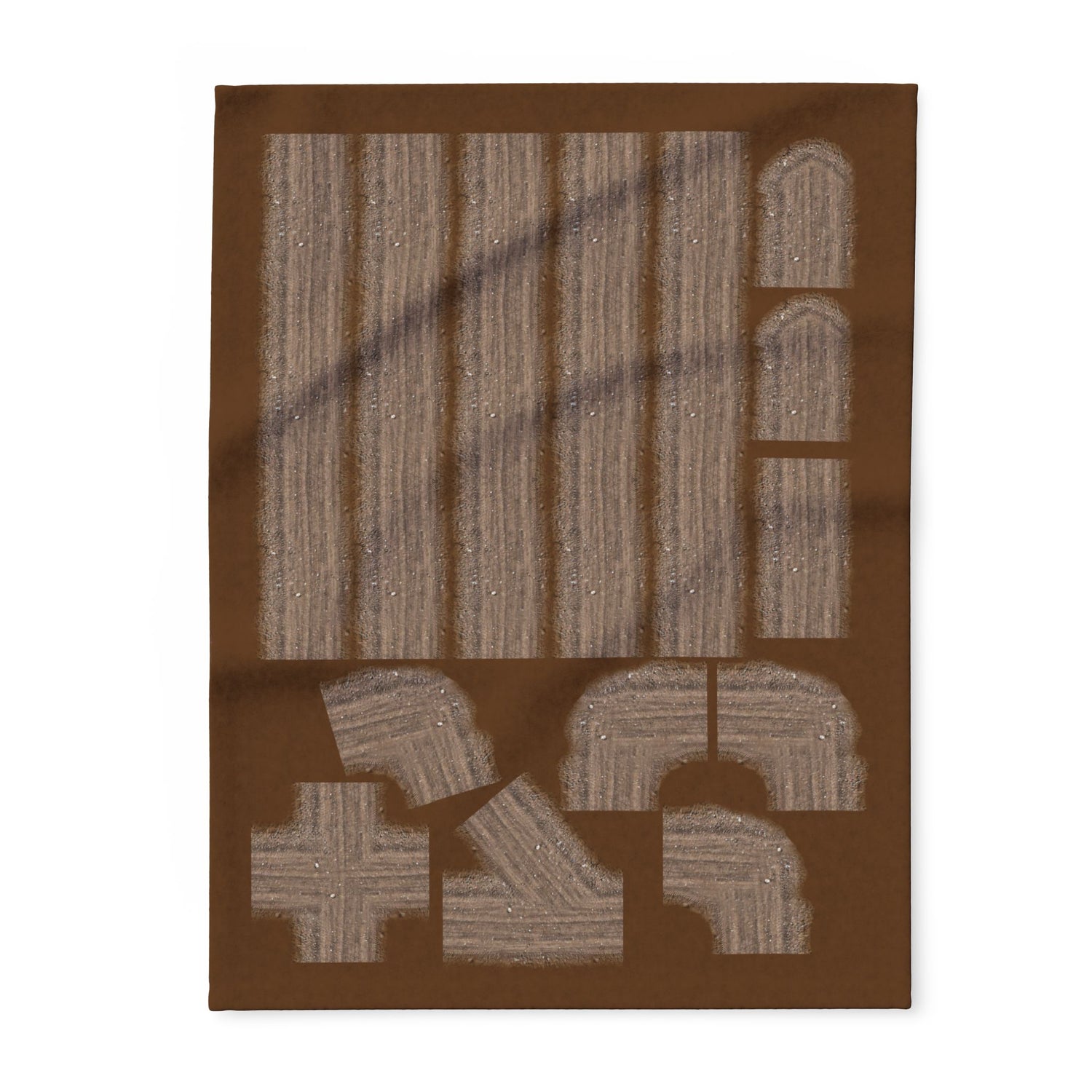 FeltPro™ Cut &amp; Play Dirt Roads — Large (4" Wide)