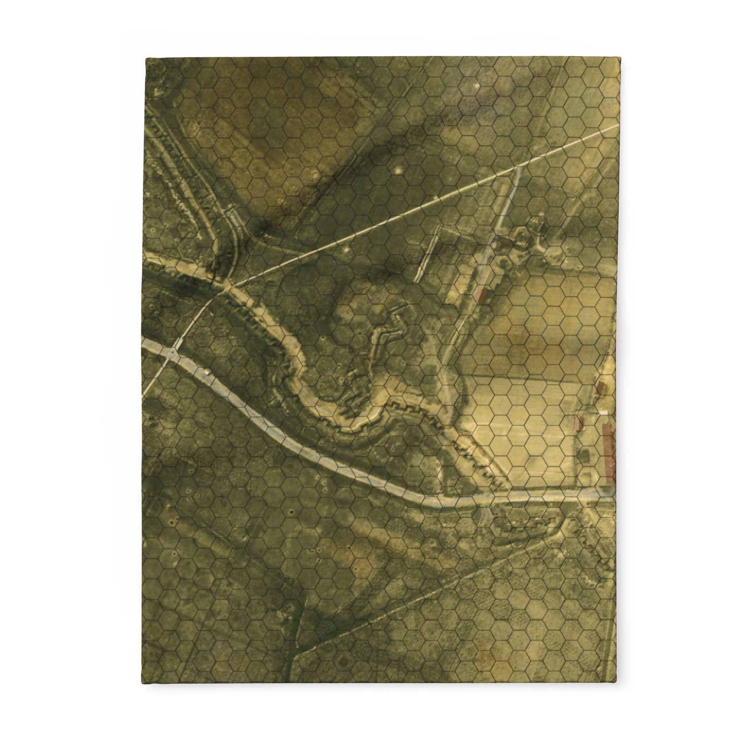 FeltPro™ The Salient 1.25"Hex — WWI Aerial Combat Wargame Mat | Western Front