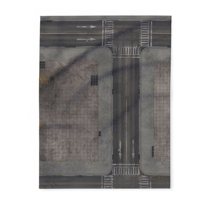 FeltPro™ Precinct — Modern City Street Wargame Mat | 28mm–32mm