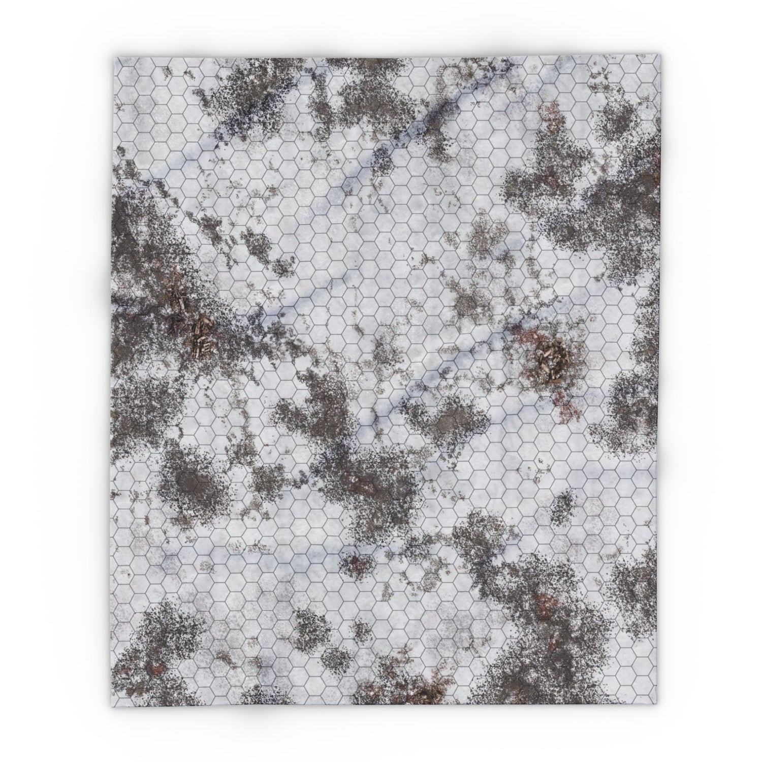 Snowy Wastes FeltPro™ Battle Mat for Battletech