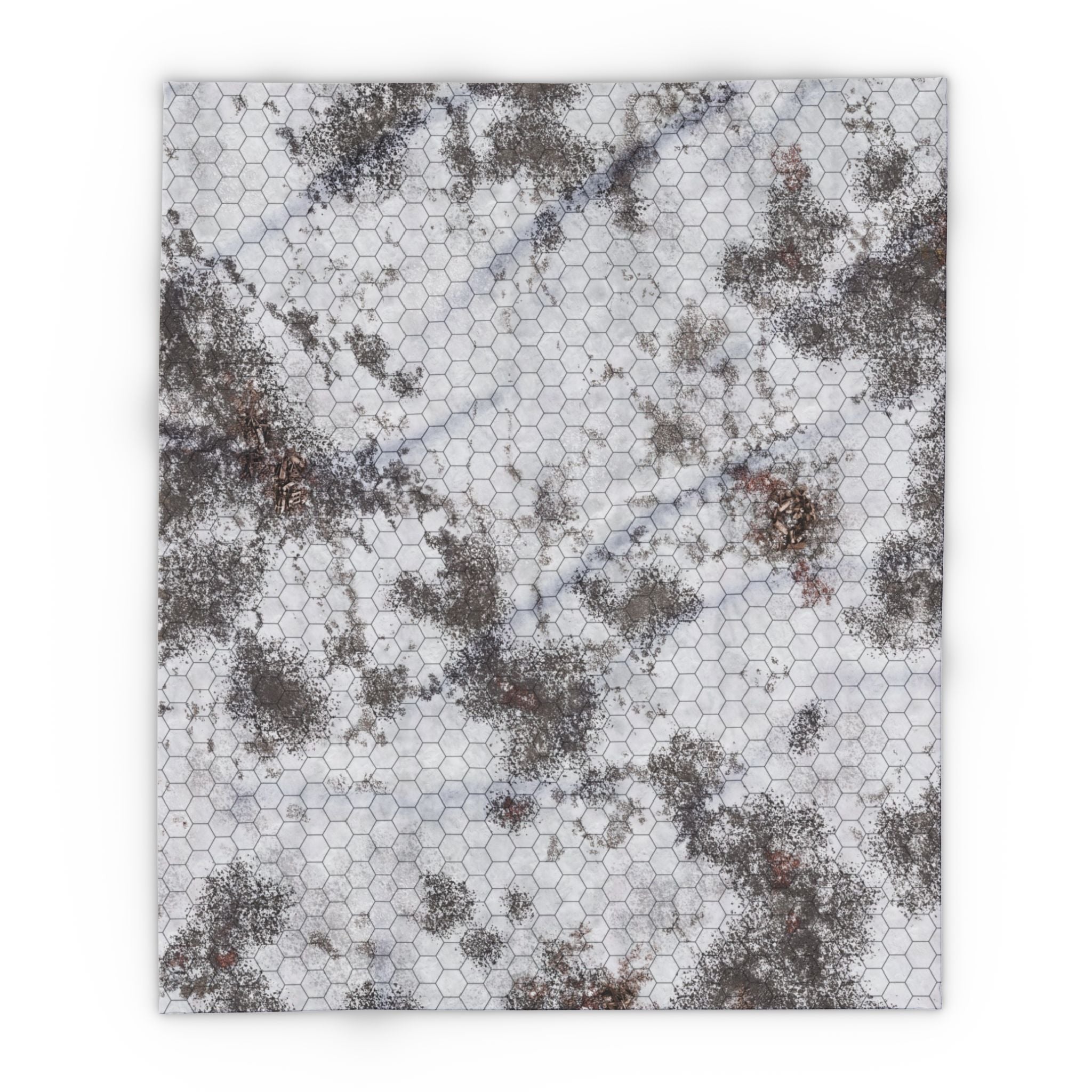 Snowy Wastes FeltPro™ Battle Mat for Battletech