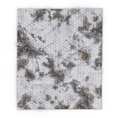 Snowy Wastes FeltPro™ Battle Mat for Battletech