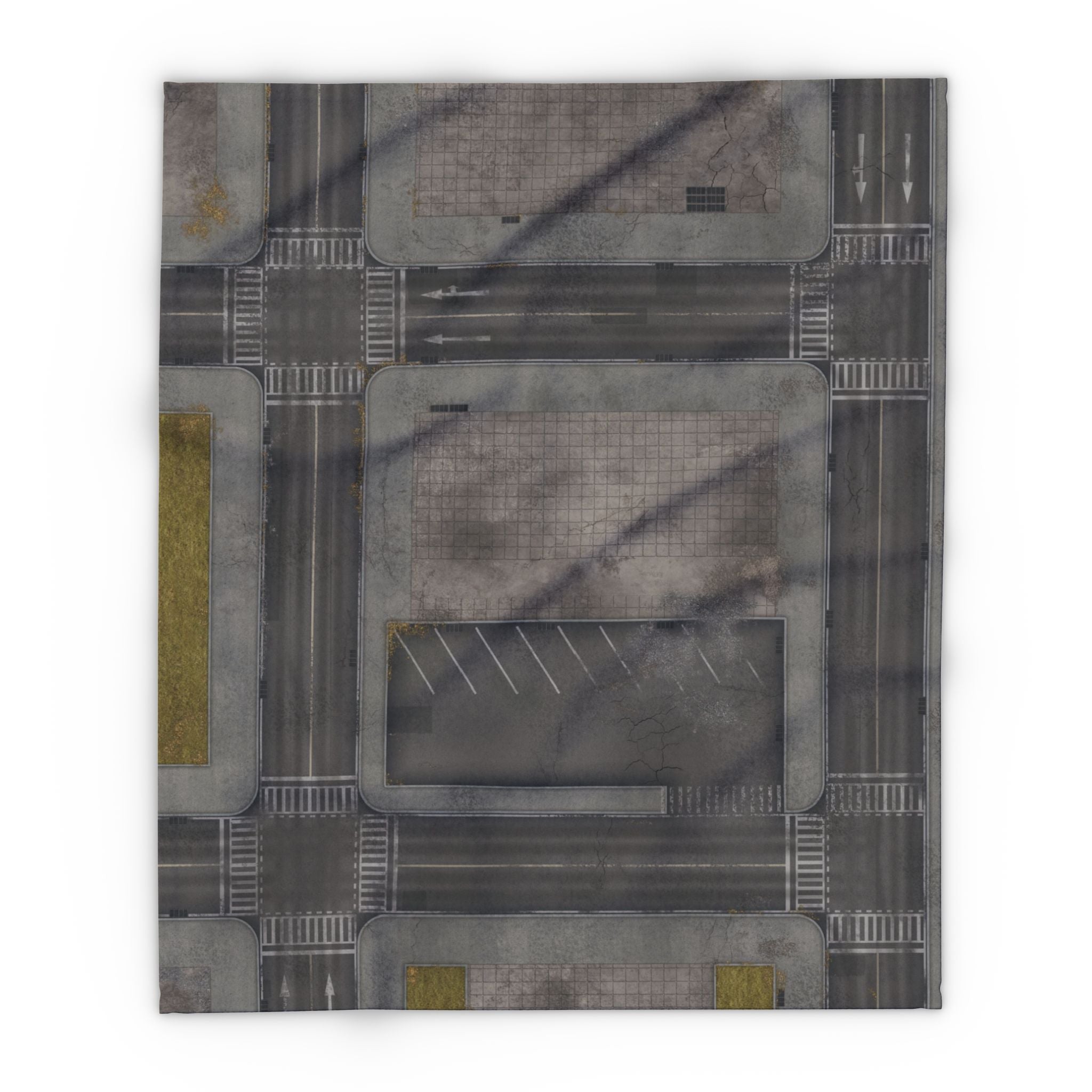 FeltPro™ Precinct — Modern City Street Wargame Mat | 28mm–32mm