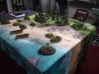 FeltPro™ Rocky Beach Wargame Mat