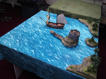 FeltPro™ Caribbean Dreams Wargame Mat