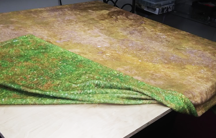 The Battle Blanket™ – Custom 4.99ft x 6.66ft (60&quot;x80&quot;) Double-Sided Premium Plush Gaming Mat