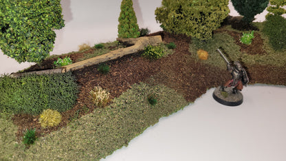 15-Piece Modular Pine Forest Terrain Set – 28mm Wargaming Scenery