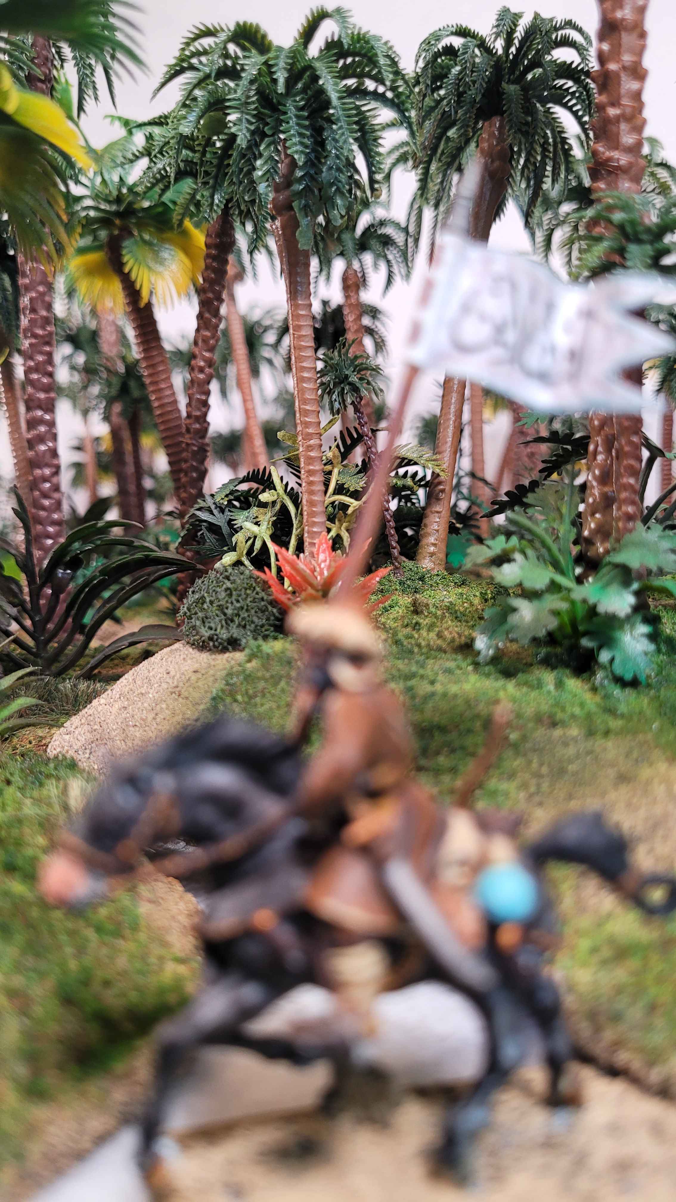 Mega Jungle Set - 25 Premium 28mm Terrain Pieces + 20 Bases + Matching Flock | Ready-to-Play Tropical Battlefield