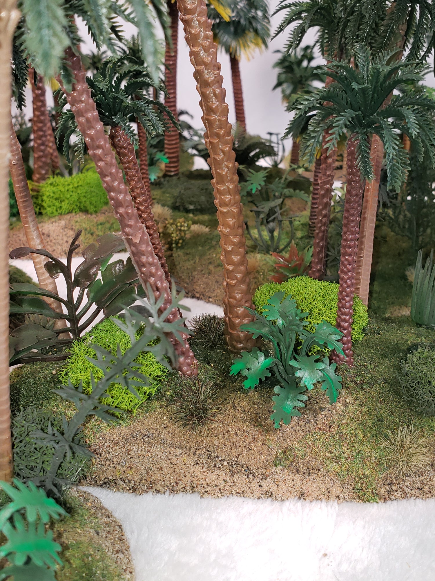 Mega Jungle Set - 25 Premium 28mm Terrain Pieces + 20 Bases + Matching Flock | Ready-to-Play Tropical Battlefield
