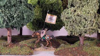 12 Woodland Tree Set | Hand-Made MDF Bases | Tabletop Wargaming Forest Scatter