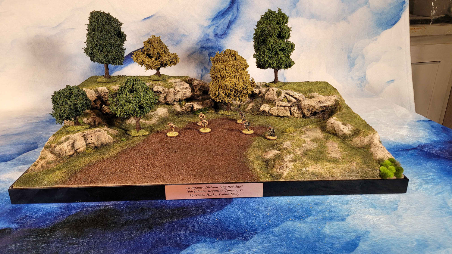 Tournament Army Display Board 24" x 16"