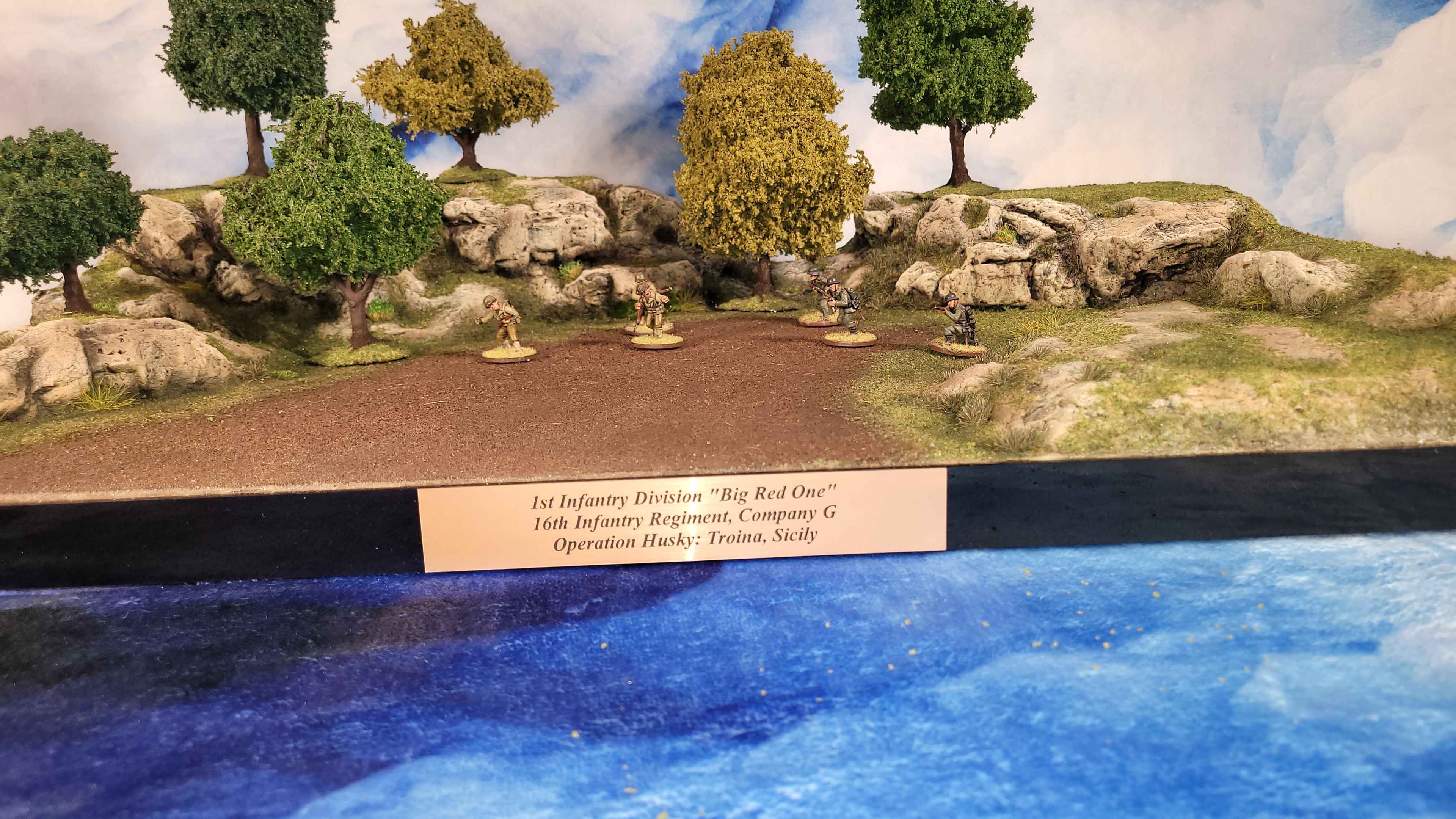 Tournament Army Display Board 24" x 16"