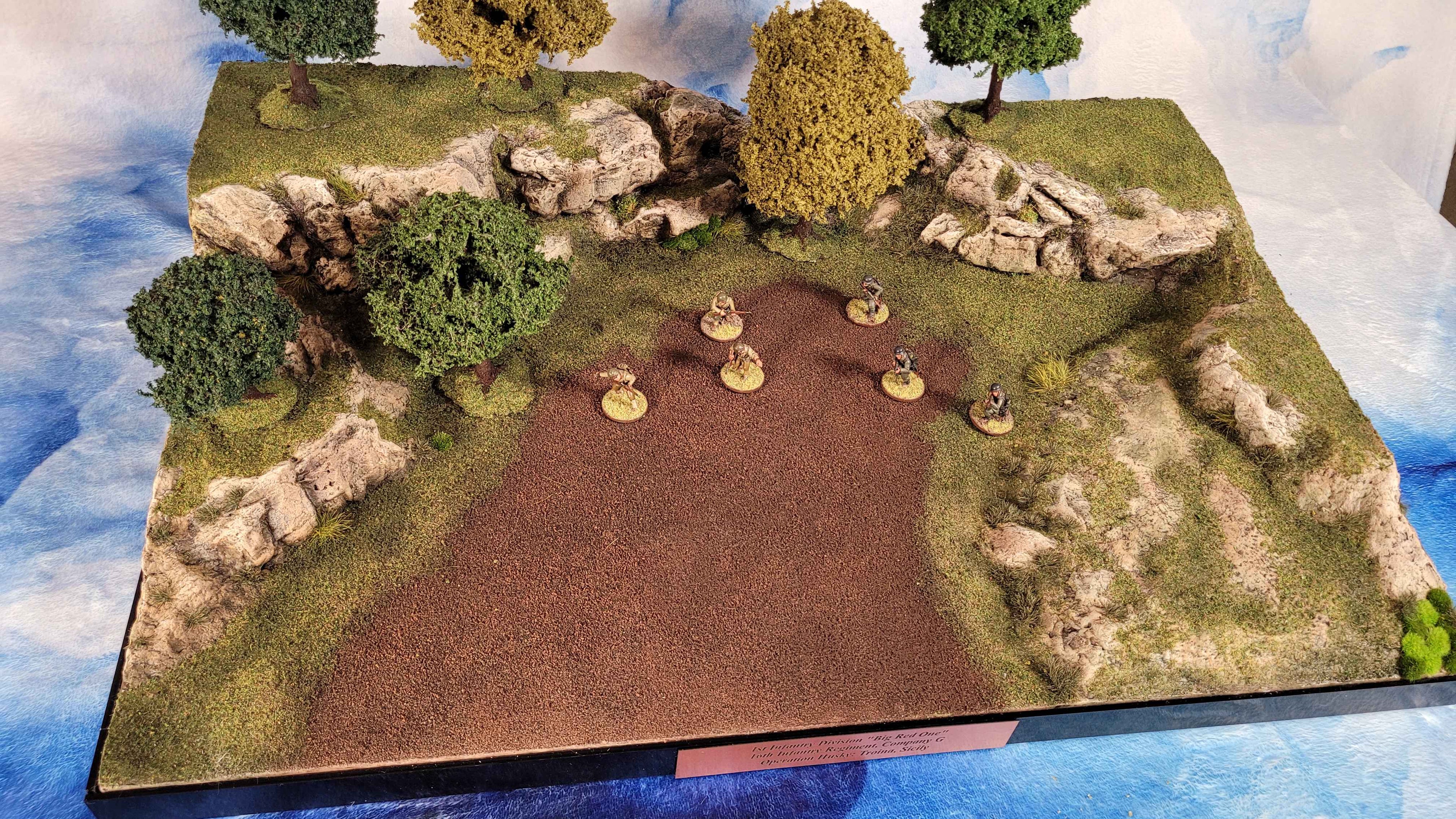 Tournament Army Display Board 24" x 16"