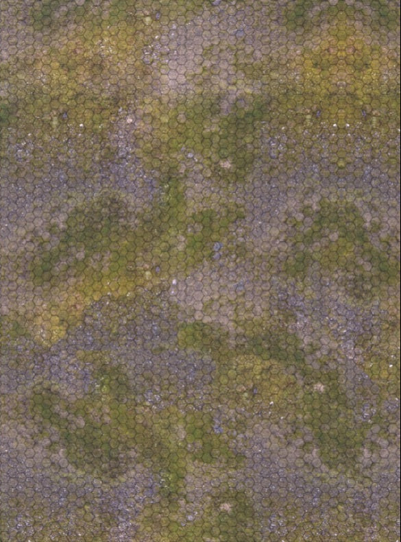 Periphery World Hex Battle Mat — FeltPro™ Cloth