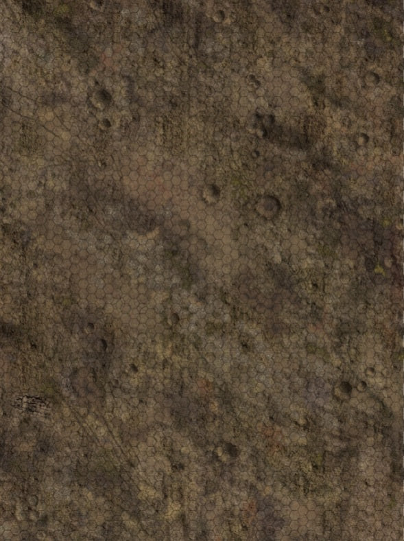 Succession War Hex Battle Mat — FeltPro™ Cloth
