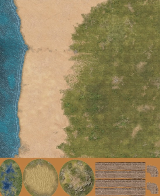 FeltPro™ Beachhead Combo Mat (4ft x 4ft)