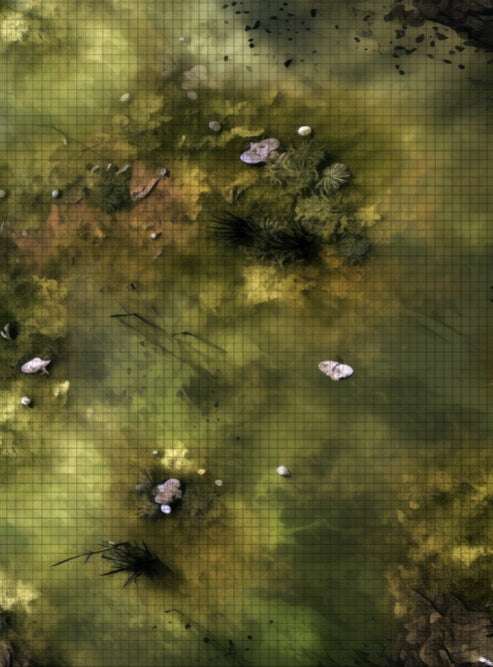 Mire of the Forsaken FeltPro™ RPG Battle Mat