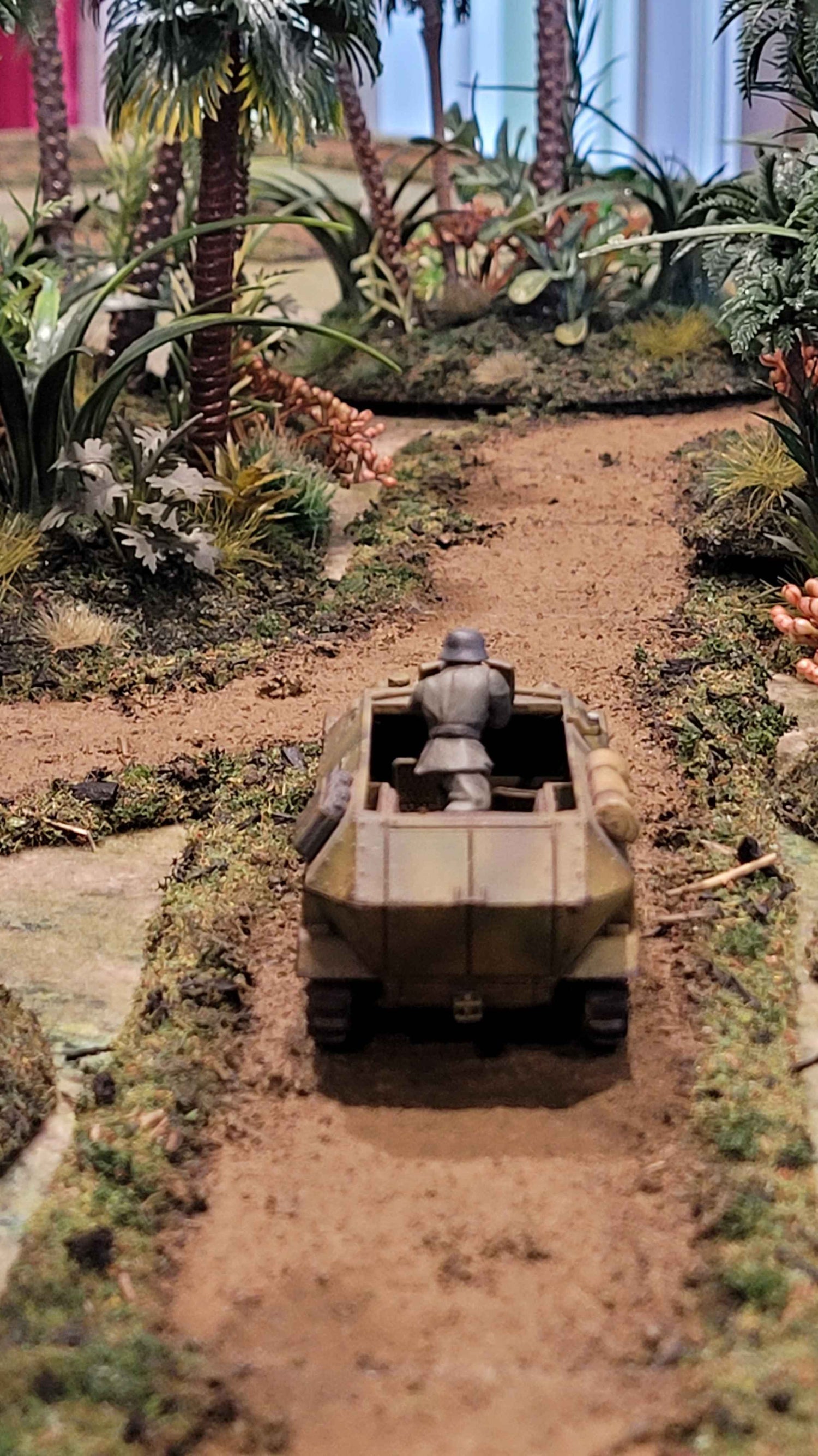 Handcrafted Vietnam/Jungle Terrain Set – River, Roads, Rice Paddy &amp; Jungle (28mm, Multi-Scale) – 44-Piece Complete Table Set