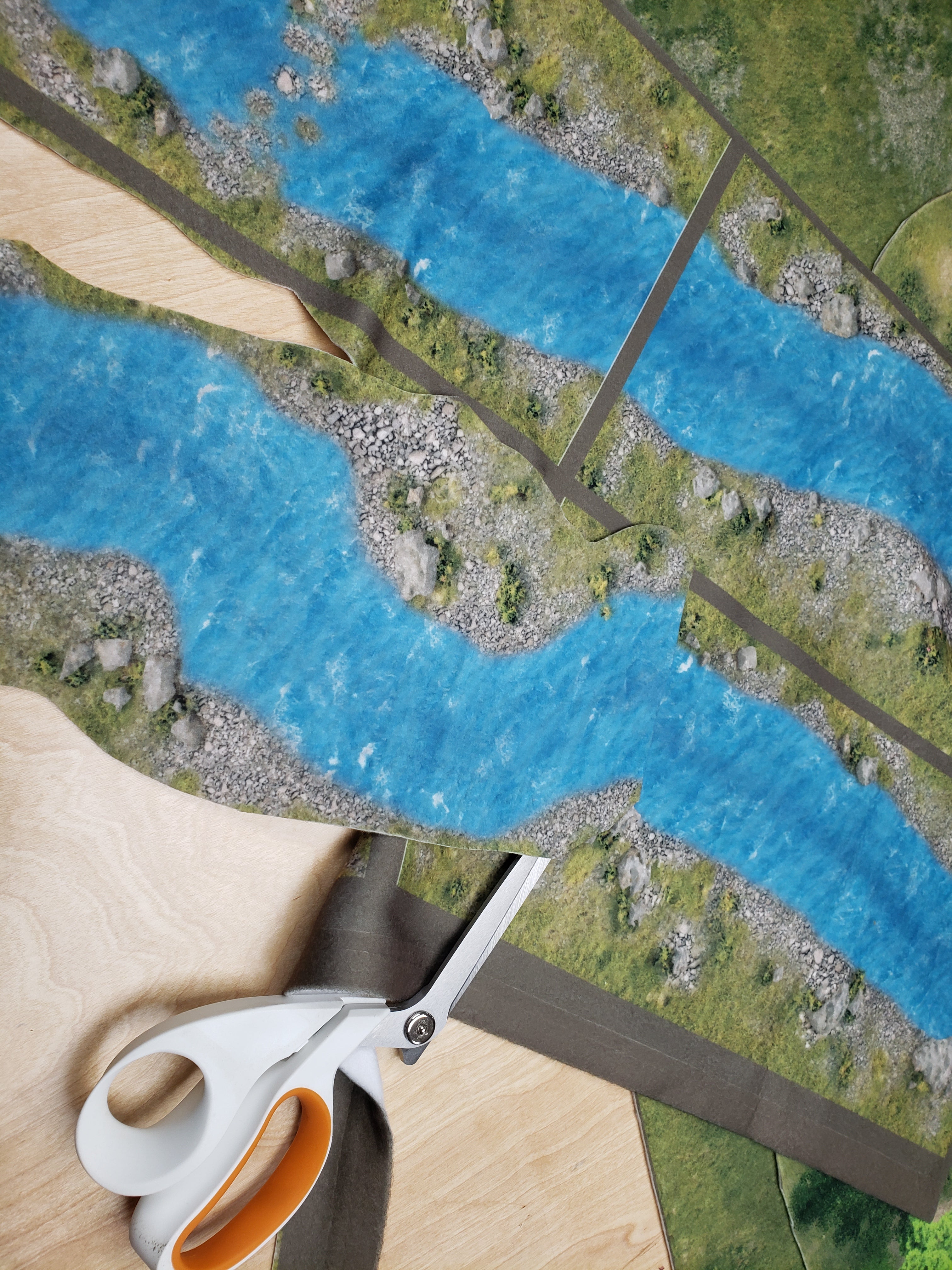 FeltPro™ One-Sheet Battlefield 50"x60" Cut &amp; Play Mat (3&