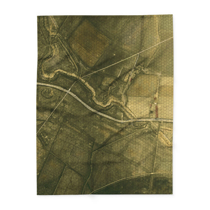 FeltPro™ The Salient 1.25"Hex — WWI Aerial Combat Wargame Mat | Western Front