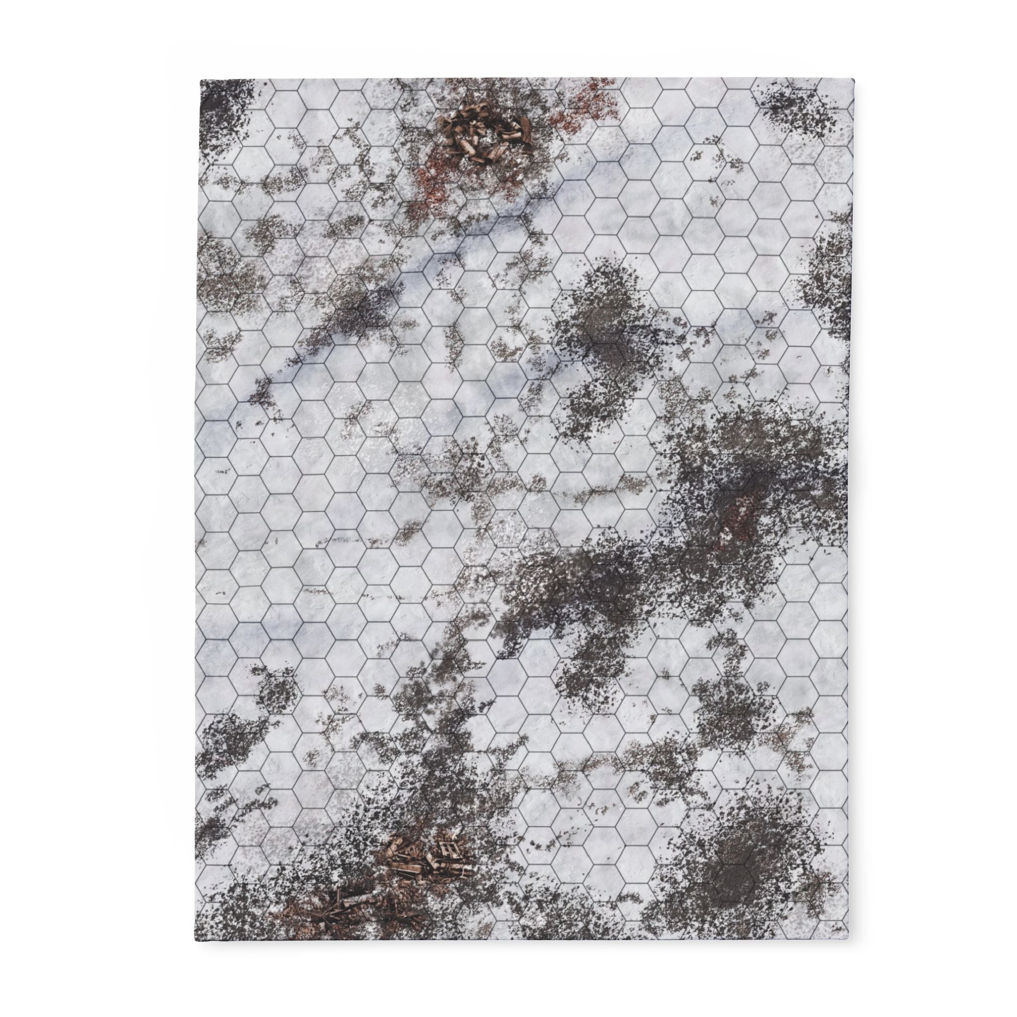 Snowy Wastes FeltPro™ Battle Mat for Battletech