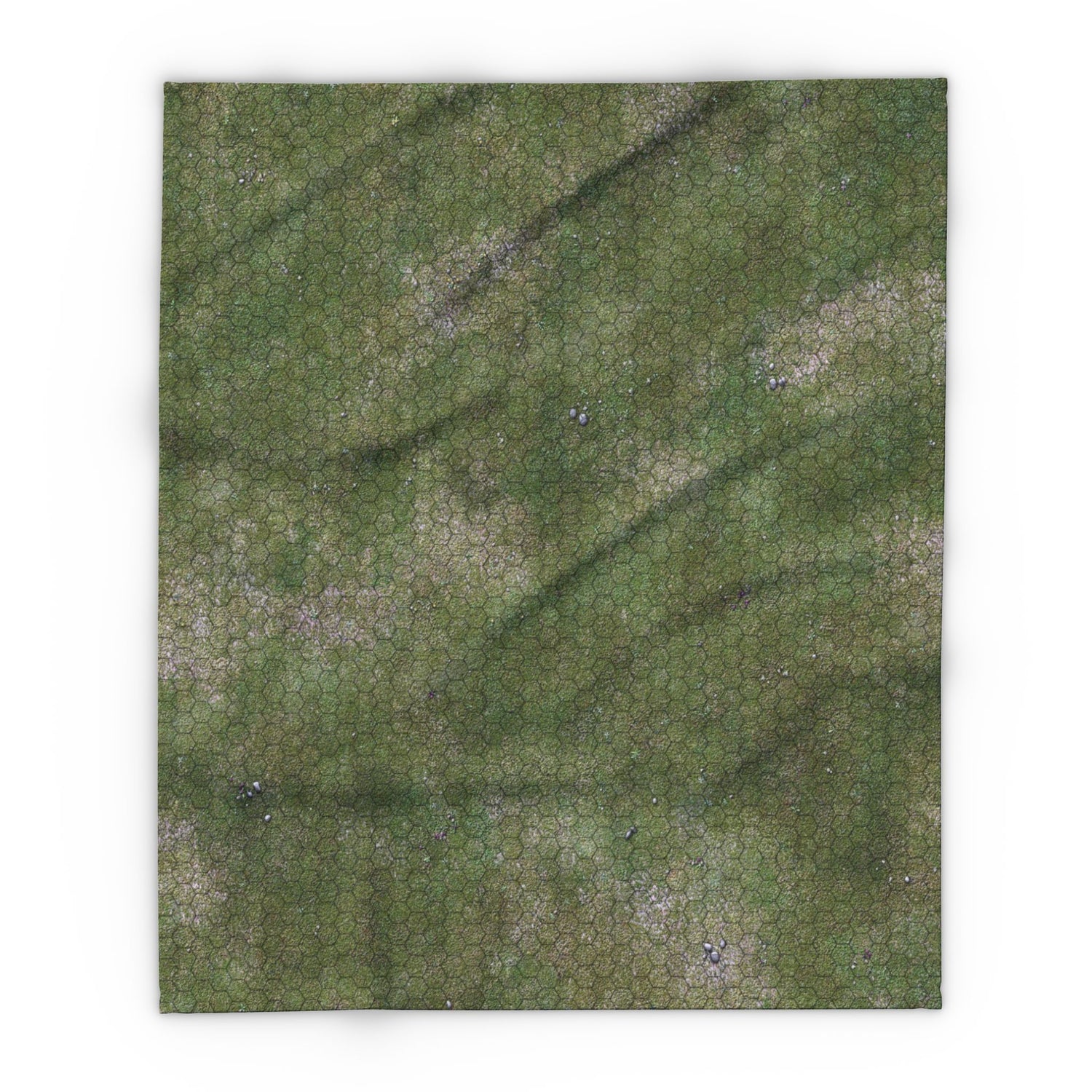 Grasslands Hex Battle Mat — FeltPro™ Cloth