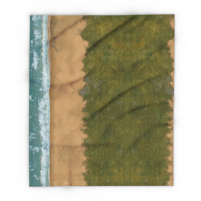 FeltPro™ Landing Beach — Amphibious Assault Wargame Mat | Pacific &amp; Tropical