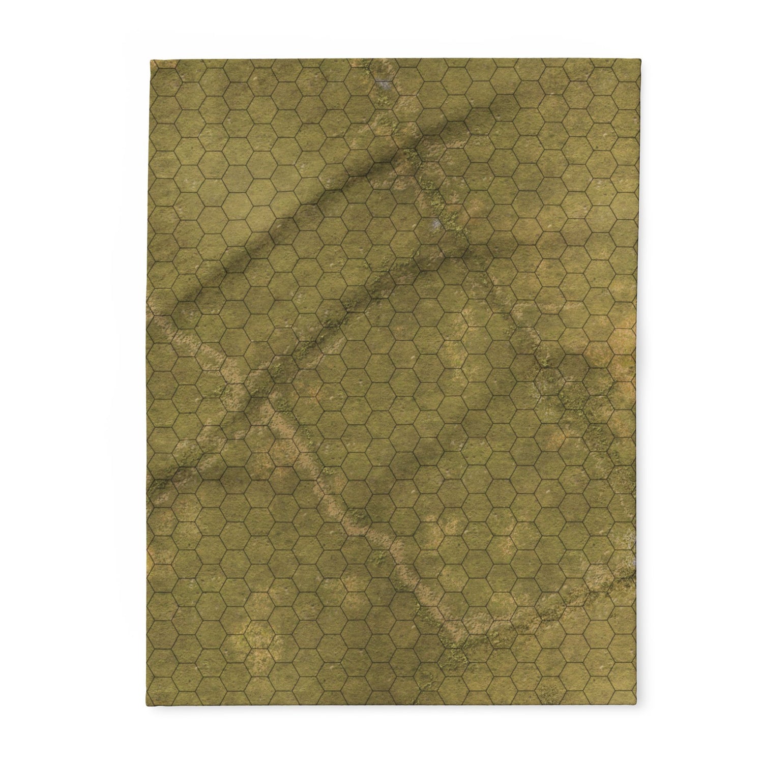 Dry Season Battletech (Big Hex 1.75 Flat to Flat) - FeltPro™ Cloth Battle Mat
