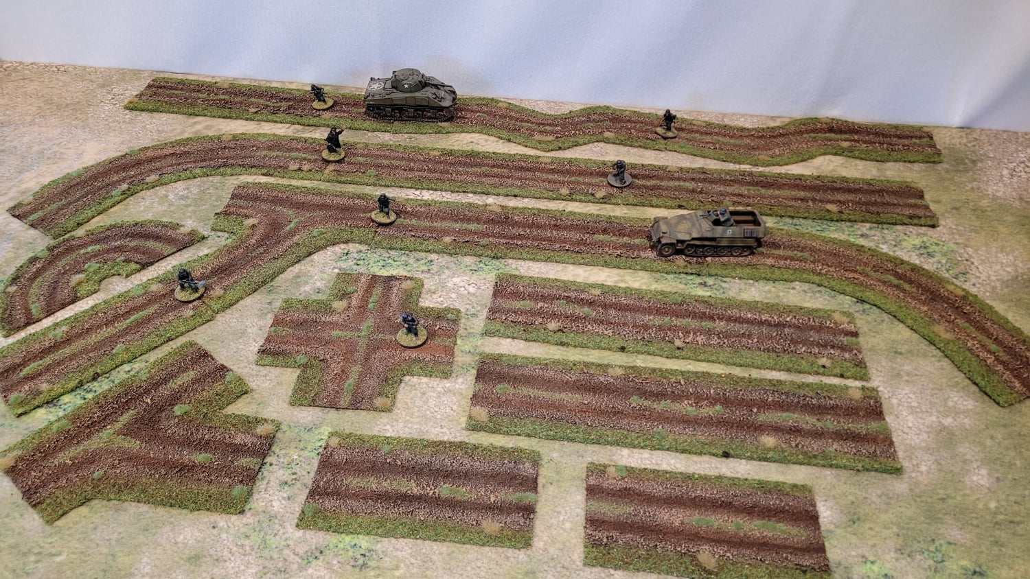 28mm Hand Made Dirt Road Set 12ft+!