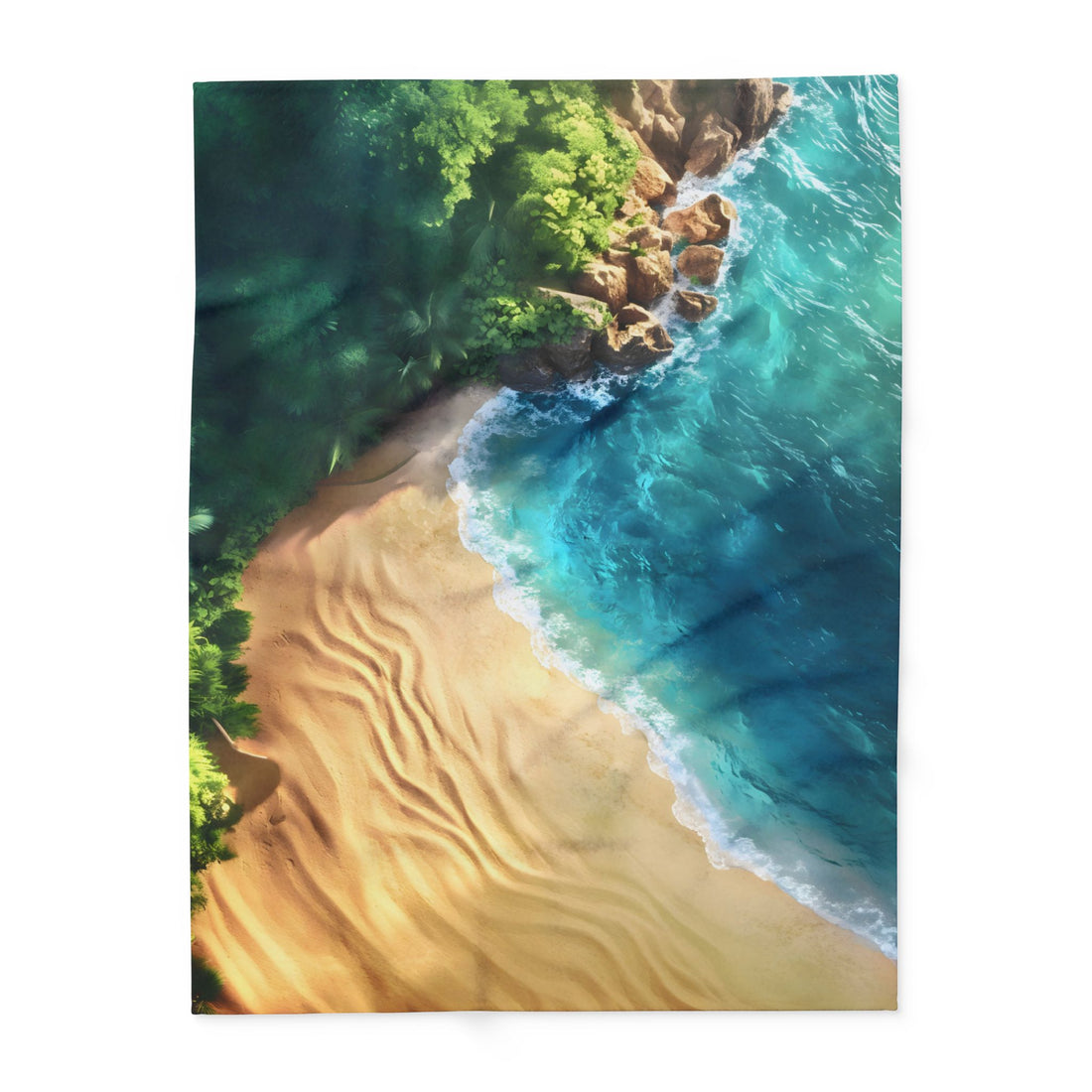 Hidden Beach FeltPro™ Cloth Battle Mat