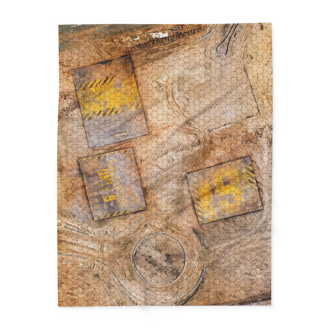 Construction Zone FeltPro™ Battle Mat for Battletech