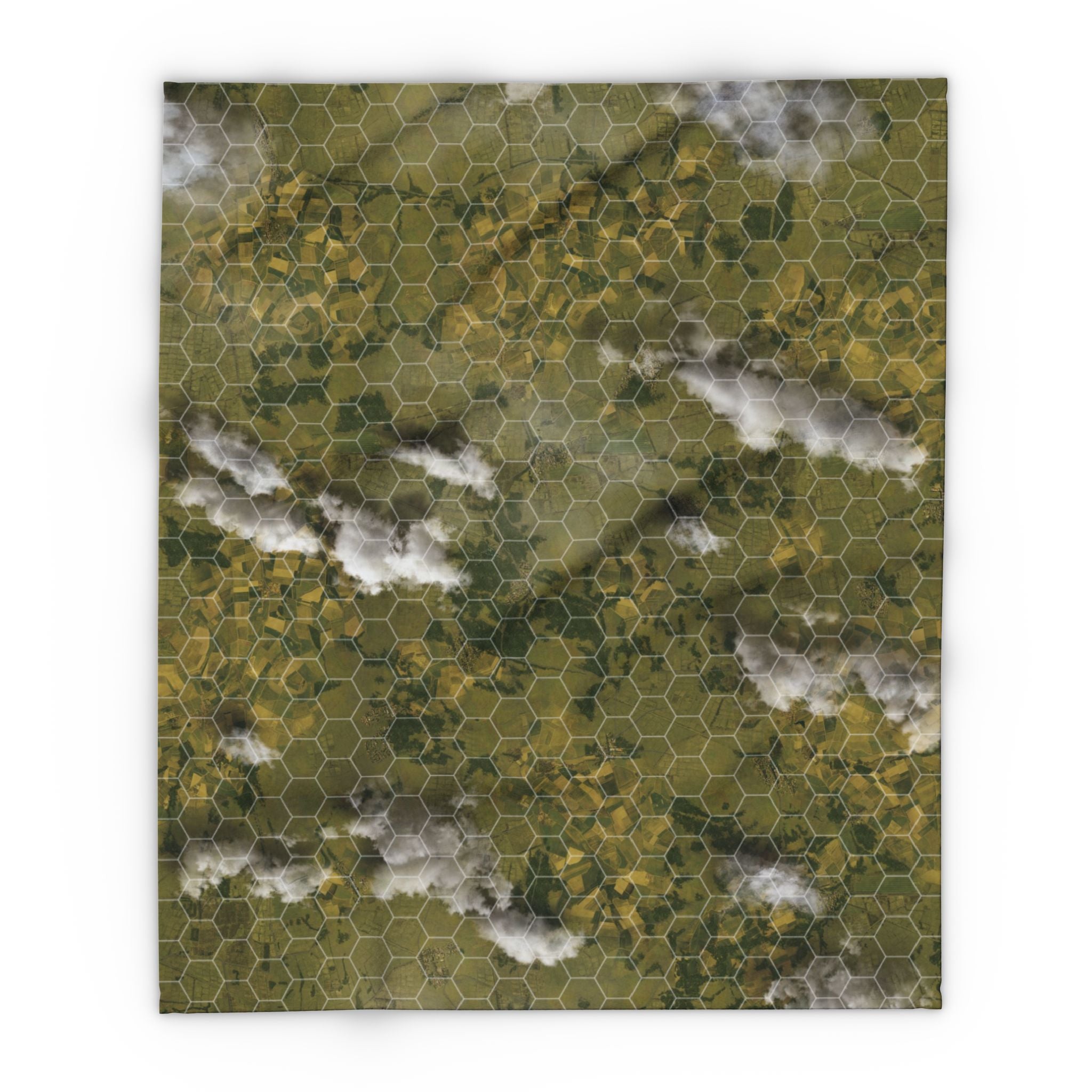 DogFight SE w/ 2.5&quot; White Hexes FeltPro™ Cloth Battle Mat