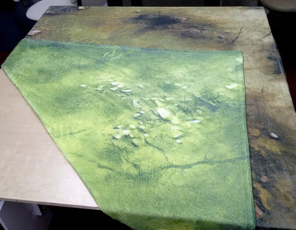 The Battle Blanket™ – Custom 4.99ft x 6.66ft (60&quot;x80&quot;) Double-Sided Premium Plush Gaming Mat