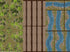 Three 30x40 FeltPro Cut & Play sheets: dirt road straights, river straights and Woodland Copse