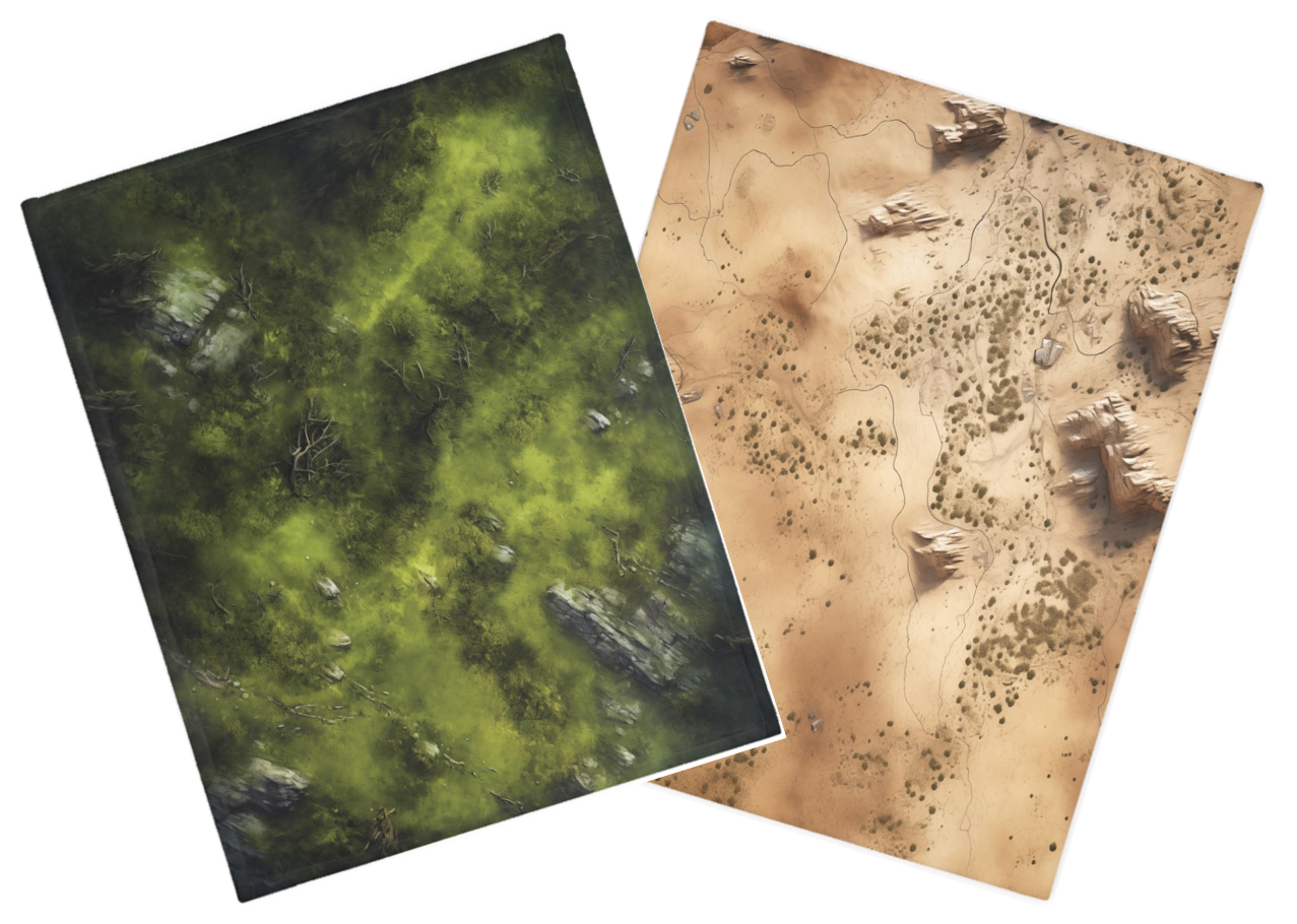 Wargaming Battle Mat Double Sided &