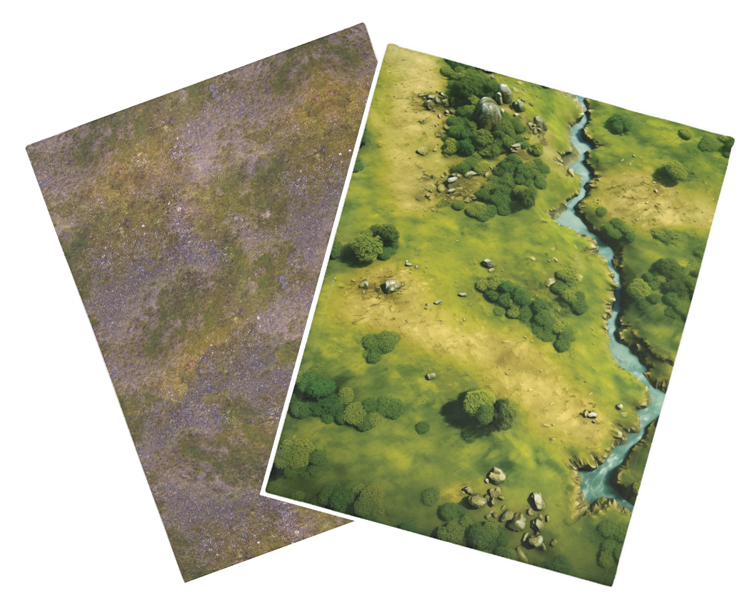 Wargaming Battle Mat Double Sided &