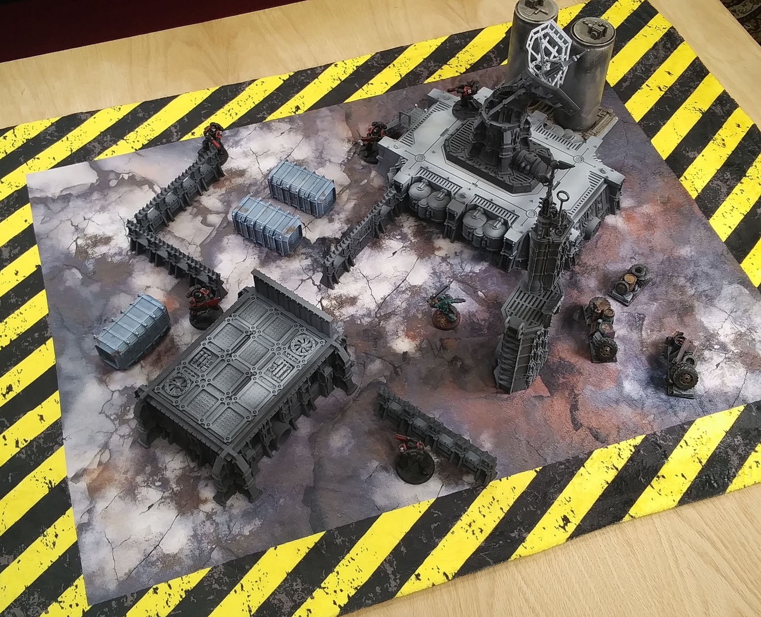 Grim Dark Battle Mat &