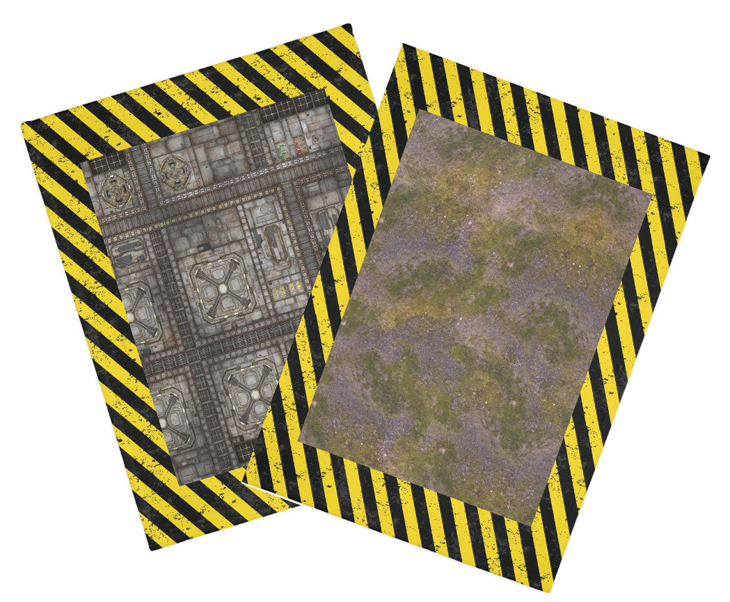 Grim Dark Battle Mat Double Sided &