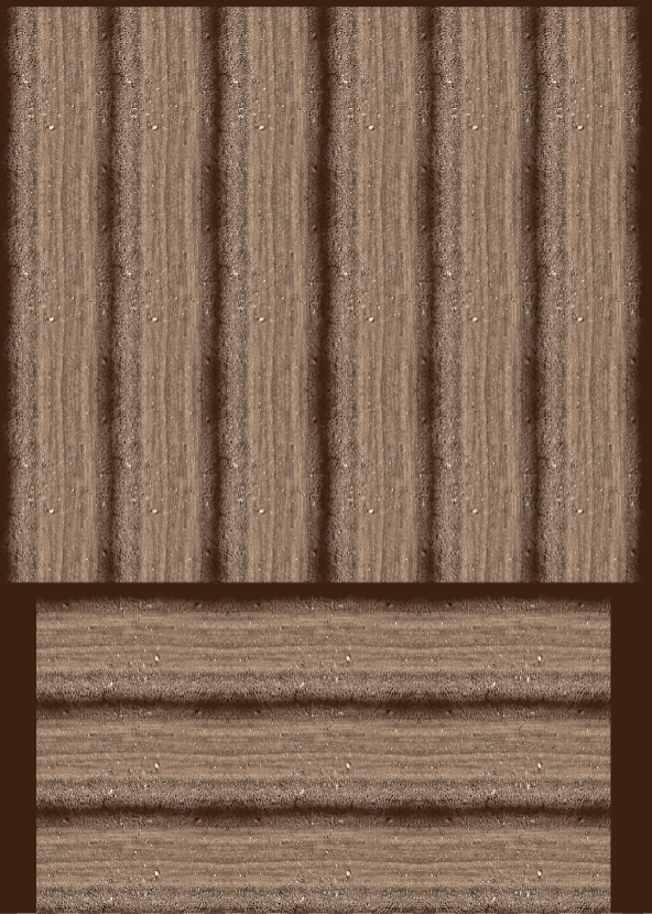 FeltPro™ Cut & Play Dirt Staright Roads — 9 4" Wide sections