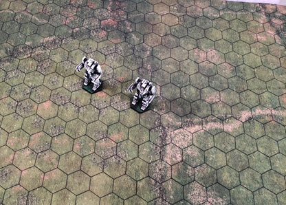 Agri-World Hex Battle Mat — FeltPro™ Cloth