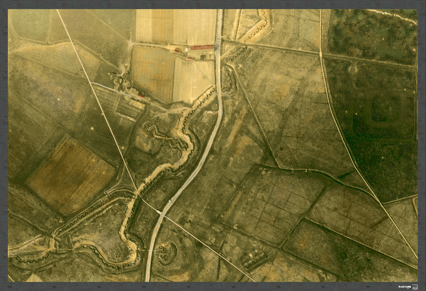 FeltPro™ The Salient — WWI Aerial Combat Wargame Mat | Western Front