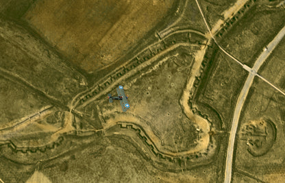 FeltPro™ The Salient — WWI Aerial Combat Wargame Mat | Western Front