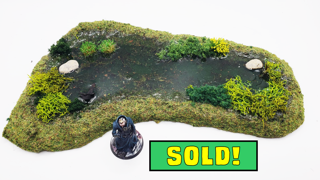 28mm Shallow Marsh — Hand- Made Water Feature